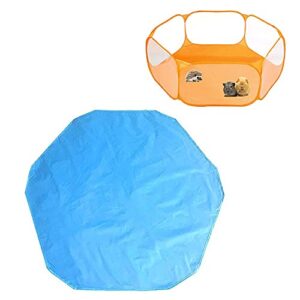 Small Animal Playpen with Waterproof Pads, Reusable Liners, Waterproof Bottom on Both Sides, Fit with Pet Tent (42.5in x 41in) Bedding for Guinea Pig, Rabbit, Hamster, Chinchilla and Hedgehog