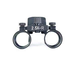 2.5x binocular loupes dy-109 clip-on type magnifier optical glass