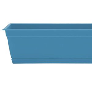 Bloem Dayton Window Box Planter 24" Blue (DAYWB2471)