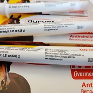Durvet Ivermectin Paste Equine Dewormer - 3 Pack
