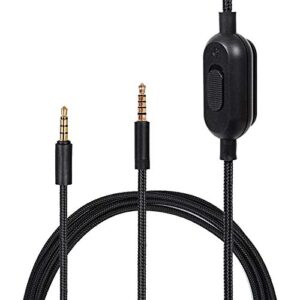 sara-u portable headphone cable audio-cord line for lo-gitech gpro x g233 g433 hyperx/cloud mix cloud-alpha earphones headset accessories