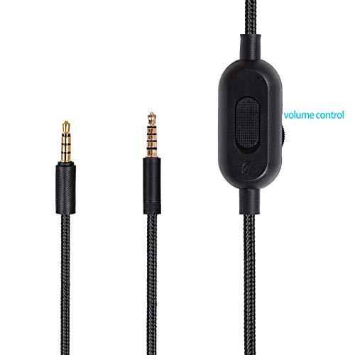 sara-u Portable Headphone Cable Audio-Cord Line for Lo-gitech GPRO X G233 G433 HyperX/Cloud Mix Cloud-Alpha Earphones Headset Accessories