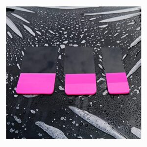 3 in 1 TPU Squeegee Material,Anti-Scratch Rubber Squeegee for car,PPF Squeegee,Different Sizes Squeegee are Suitable for Vinyl Wrap and Window Tint Tool for Cars