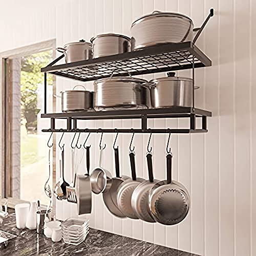 30 Pack S Hooks Pans Pots Rack, 2.4 inch S Shaped Hooks Hangers for Hanging Kitchenware Pots Utensils Clothes Bags Towels Plants