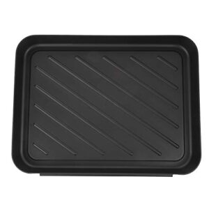 BESPORTBLE Multi-Purpose Boot Tray Mat, Dog Bowl Tray, Shoe Mats for Entryway Indoor & Outdoor, Multi-Purpose Tray for Pets, Garden, Shoes 15. 7 X 11. 79 inch