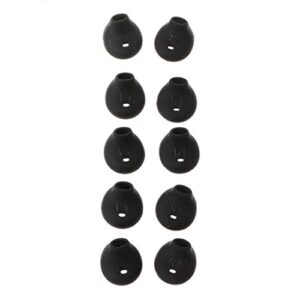 sara-u 10pcs/lot soft silicone ear pads eartips, compatible for sony wi-sp500, for samsung s7 s6 edge 9200 level u in-ear headphones earphone