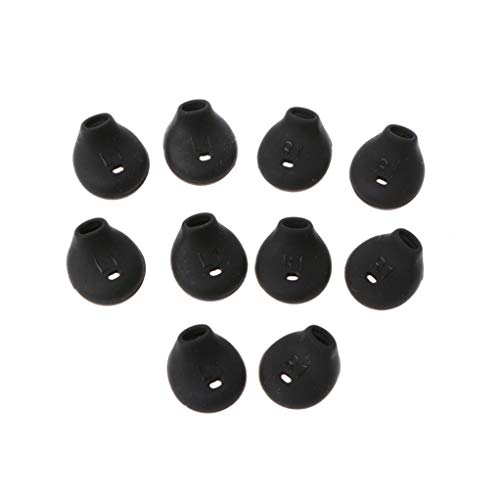 Sara-u 10pcs/lot Soft Silicone Ear Pads Eartips, Compatible for Sony WI-SP500, for Samsung S7 S6 Edge 9200 Level U in-Ear Headphones Earphone