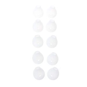 Sara-u 10pcs/lot Soft Silicone Ear Pads Eartips, Compatible for Sony WI-SP500, for Samsung S7 S6 Edge 9200 Level U in-Ear Headphones Earphone