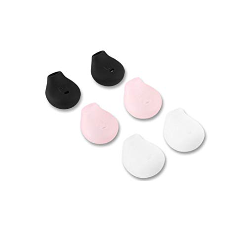 Sara-u 10pcs/lot Soft Silicone Ear Pads Eartips, Compatible for Sony WI-SP500, for Samsung S7 S6 Edge 9200 Level U in-Ear Headphones Earphone