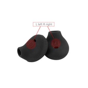 Sara-u 10pcs/lot Soft Silicone Ear Pads Eartips, Compatible for Sony WI-SP500, for Samsung S7 S6 Edge 9200 Level U in-Ear Headphones Earphone