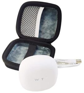 maoershan suw hard storage travel case bag fit for wt2/timekettle m2 language translator earbuds true wireless earbuds