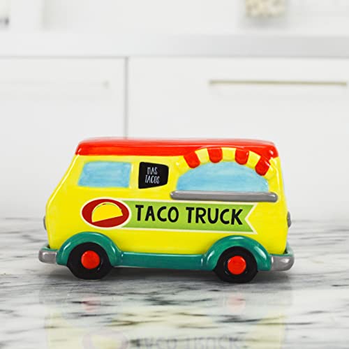 Boston Warehouse Taco Truck Covered Butter Dish, Standard