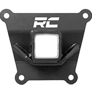 Rough Country 2" UTV Receiver Hitch Plate for 19-22 Polaris RZR Turbo S - 93062,Black