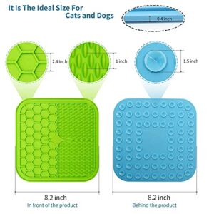 Licking Mat for Dogs and Cats, Premium Lick Mats with Suction Cups for Dog Anxiety Relief, Cat Lick Pad for Boredom Reducer, Dog Treat Mat Perfect for Bathing Grooming etc.