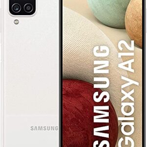 Samsung Galaxy A12 (SM-A125F/DS),64GB, Factory Unlocked GSM, International Version - No Warranty - White