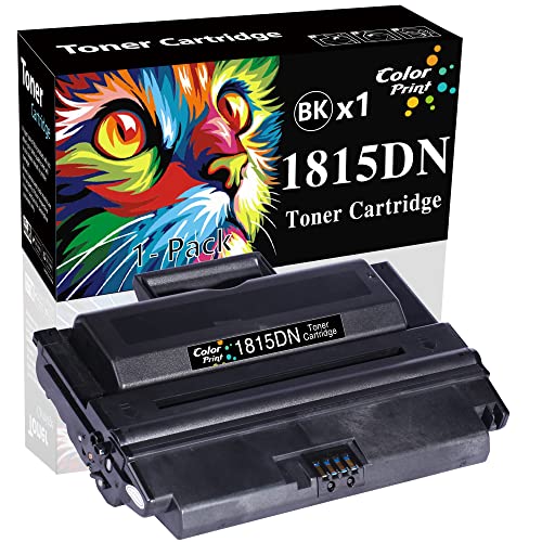 1-Pack ColorPrint Compatible Toner Cartridge High Yield Replacement for Dell 1815DN 1815 Multifunction 310-7943 NF485 PF658 RF223 PF656 310-7945 ug297 Laser Printer (Black, 5,000 Pages)