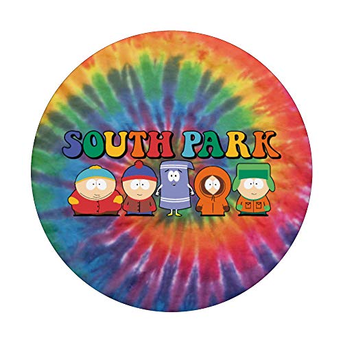 South Park Gang with Rainbow text PopSockets PopGrip: Swappable Grip for Phones & Tablets