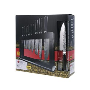 Cuisine::pro® Damashiro® Emperor Hisa 9 Piece Knife Block