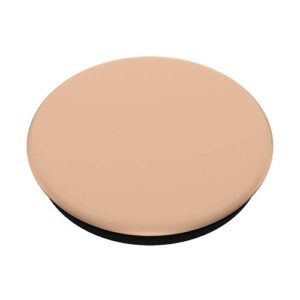 Simple Solid Color Chic Nude Cream Beige Design PopSockets Swappable PopGrip