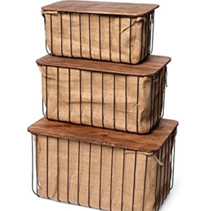 Gardener's Supply Company Stacked Root Storage Bins Set