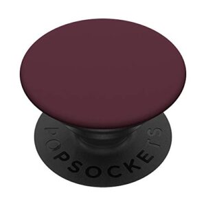 simple solid color chic wine red design popsockets swappable popgrip