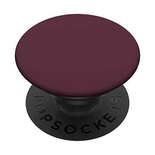 Simple Solid Color Chic Wine Red Design PopSockets Swappable PopGrip