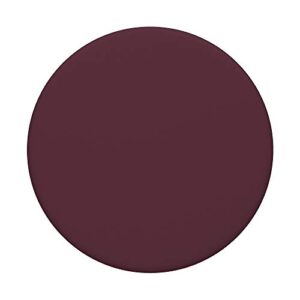 Simple Solid Color Chic Wine Red Design PopSockets Swappable PopGrip