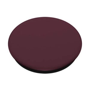 Simple Solid Color Chic Wine Red Design PopSockets Swappable PopGrip