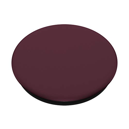 Simple Solid Color Chic Wine Red Design PopSockets Swappable PopGrip