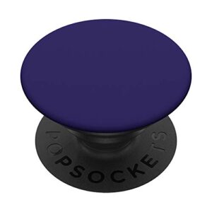 simple solid color chic indigo blue design popsockets swappable popgrip