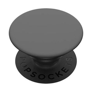 simple solid color chic mid grey gray design popsockets swappable popgrip