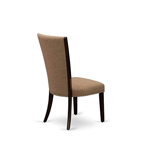 East West Furniture VEP3T47 Dining Chairs, Regular