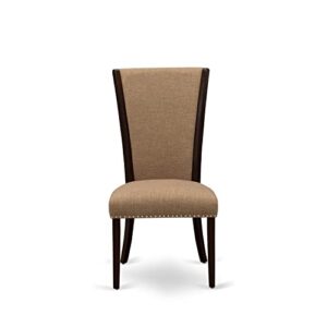 East West Furniture VEP3T47 Dining Chairs, Regular