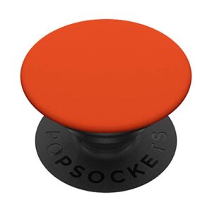 simple solid color chic burnt orange design popsockets swappable popgrip