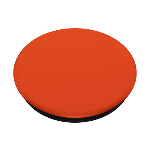 Simple Solid Color Chic Burnt Orange Design PopSockets Swappable PopGrip