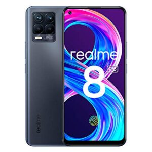 realme 8 Pro Dual-SIM 128GB ROM + 6GB RAM (GSM Only | No CDMA) Factory Unlocked 4G/LTE Smartphone (Infinite Black) - International Version