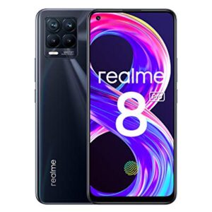 realme 8 Pro Dual-SIM 128GB ROM + 6GB RAM (GSM Only | No CDMA) Factory Unlocked 4G/LTE Smartphone (Punk Black) - International Version