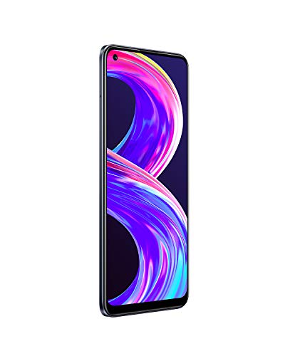 realme 8 Pro Dual-SIM 128GB ROM + 6GB RAM (GSM Only | No CDMA) Factory Unlocked 4G/LTE Smartphone (Punk Black) - International Version