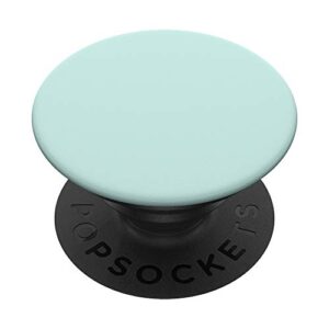 simple solid color chic solid soft mint design popsockets swappable popgrip