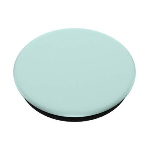 Simple Solid Color Chic Solid Soft Mint Design PopSockets Swappable PopGrip