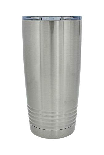 ThisWear Mechanic Gifts I Don't Snore I Dream I'm A Hot Rod 20oz. Stainless Steel Insulated Travel Mug With Lid Silver