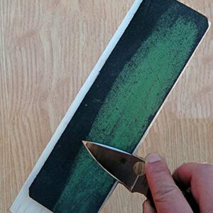 AMZSHARK 2 OZ Polishing & Cutting Compound Fine Green White Buffing Compound Leather Strop Sharpening Stropping Compounds Polishing Wax