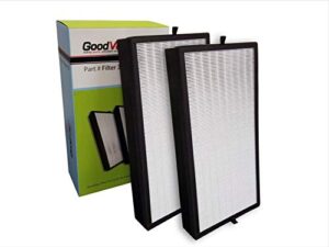 goodvac h13 true hepa 2-pack replacement filter kit compatible with inofia 1608 (pm1608)