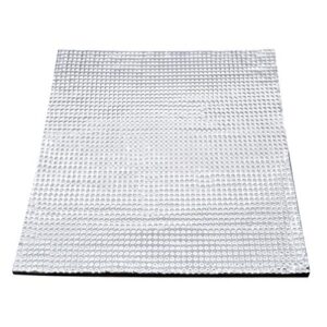 balacoo reptile heat pad small animal warm pad parrot mat mini pet pad winter insulation thermal pad outdoor heated pad small pet cage liner for rabbit hedgehog 42x28cm silver terrarium heating pad