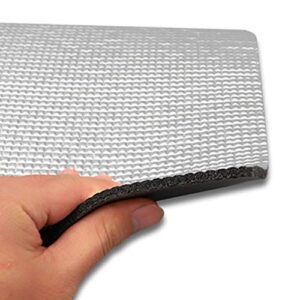 balacoo Reptile Heat Pad Small Animal Warm Pad Parrot Mat Mini Pet Pad Winter Insulation Thermal Pad Outdoor Heated Pad Small Pet Cage Liner for Rabbit Hedgehog 42x28cm Silver Terrarium Heating Pad