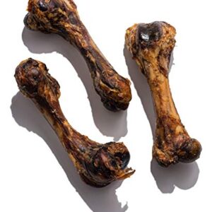 Jack&Pup Pork Femur Bones for Dogs Long Lasting | Gourmet Beef Dog Bones for Aggressive Chewers (4 Pack)