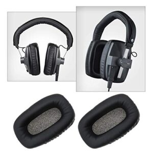 SING F LTD Pair of Replacement Leather Earpads Ear Pads Ear Cushions with Inner Foam Mats Compatible with DT100 DT102 DT108 DT109 Headphones