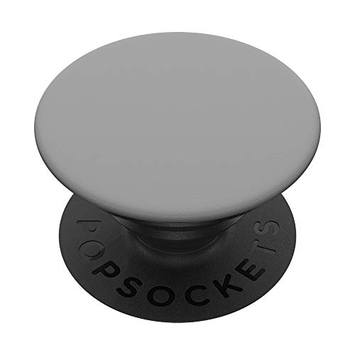 Simple Solid Color Chic Dark Gray Design PopSockets Swappable PopGrip