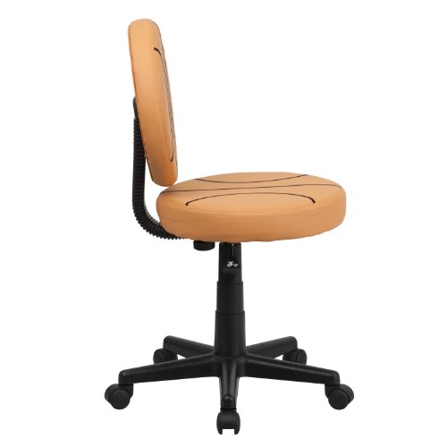 BizChair Basketball Swivel Task Office Chair