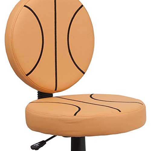 BizChair Basketball Swivel Task Office Chair